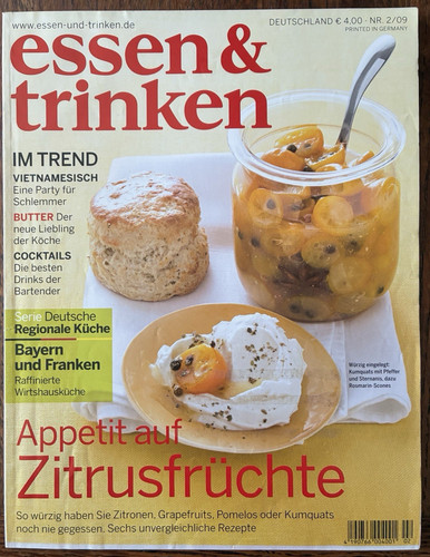 Zeitschrift essen trinken - zeitschrift,