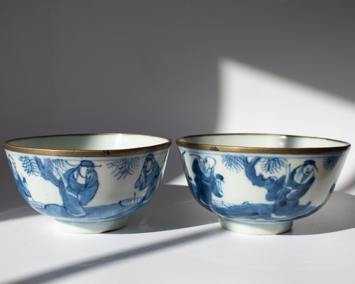 Chinesische antike bleu hue - chinesische,