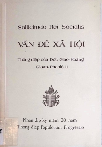 Sollicitudo rei socialis van - rei, "van