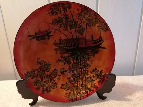 Großer eleganter lackteller - eleganter,